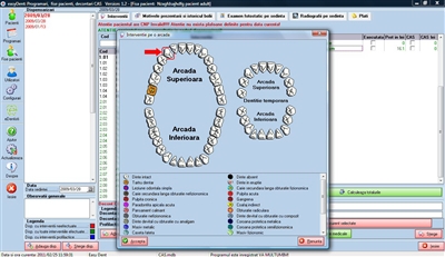 easyDent Software for dental cabinets